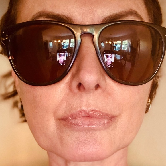 OLIVER PEOPLES/  Tortoise Shell Sunglasses/ Polarized main image 6